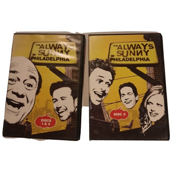 It's Always Sunny in Philadelphia: Seasons 1 & 2 - DVD - (BONUS DISC) VERY GOOD - Picture 1 of 10